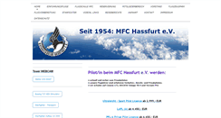 Desktop Screenshot of mfc-hassfurt.eu